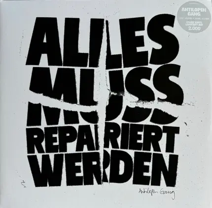 Antilopen Gang - Alles muss repariert werden