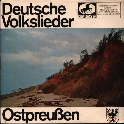 Antje Krieg, Rudolf Aue - Deutsche Volkslieder: Ostpreußen
