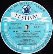 10'' - Antoine De Saint-Exupéry - Le Petit Prince - Blue Labels