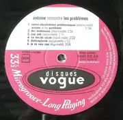LP - Antoine Et Les Problèmes - Antoine Rencontre Les Problèmes - Disques Vogue