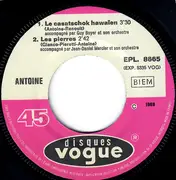 7inch Vinyl Single - Antoine En Duo Avec Georgette Plana - Je T'offre Un Verre