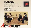 CD - Webern / Gielen - String Quartet 1905 . Slow Movement. Rondo For String Quartet . 5 Movements Op. 5 . Bagatelles, Op. 9 . String Quartet, Op. 28 - Variations For String Quartet