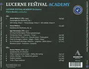 Double CD - Webern / Stravinsky / Mahler - Lucerne Festival Academy
