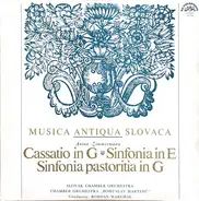 Anton Zimmermann - Cassatio In G / Sinfonia In E / Sinfonia Pastoritia In G