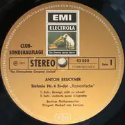 LP - Anton Bruckner - Berliner Philharmoniker , Herbert Von Karajan - Sinfonie Nr. 4 ES-Dur  'Romantische'