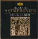 LP-Box - Anton Bruckner - Berliner Philharmoniker , Symphonie-Orchester Des Bayerischen Rundfunks , Eugen Jo - 9 Symphonien