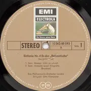 LP - Anton Bruckner - Philharmonia Orchestra , Otto Klemperer - Sinfonie Nr. 4 Es-dur 'Romantische'