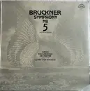 Double LP - Anton Bruckner - The Czech Philharmonic Orchestra , Lovro Von Matacic - Symphony No 5 In B Flat Major - gatefold