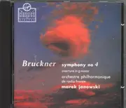 CD - Anton Bruckner , Marek Janowski , Orchestre Philharmonique De Radio France - Symphony No. 4 / Overture in G minor