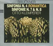 CD-Box - Bruckner - Sinfonia N. 4 Romantica / Sinfonie N. 7 & N. 8 - Fatbox