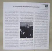 LP - Anton Bruckner , Helmuth Reichel , Zürcher Bach-Kantorei - Motetten