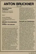LP - Bruckner - Symphonie N°4 'Romantische'