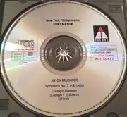 CD - Anton Bruckner - Symphony No. 7 (Kurt Masur Inaugural Concert As Music Director)
