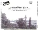CD - Bruckner - Symphony No. 4 E Flat Major 'Romantic' / Symphony No. 2 C Minor - Still Sealed
