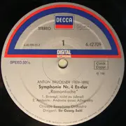 LP - Anton Bruckner , The Chicago Symphony Orchestra , Georg Solti - Symphony No. 4 In E Flat Major, Romantic