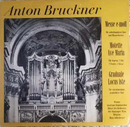 Bruckner - Messe E-Moll