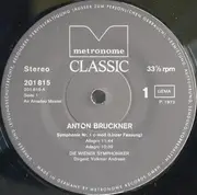 LP - Bruckner - Symphonie Nr. 1 (Linzer Fassung)