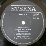 LP - Anton Bruckner / Wiener Symphoniker , Franz Konwitschny - Sinfonie Nr. 4 Es-dur