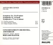 CD - Bruckner - Symphony No. 9