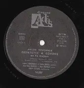 LP - Anton Bruckner / Orchestre Des Solistes De Paris - Quintette A Cordes En Fa Majeur