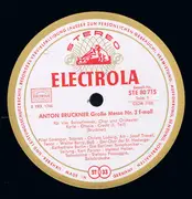 LP - Anton Bruckner - Grosse Messe Nr. 3 F-Moll   Originalfassung