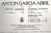 LP - Antón García Abril Guitarra: Ernesto Bitetti - Concierto Aguediano / Homenaje A Sor - + Insert