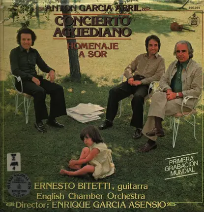 Antón García Abril Guitarra: Ernesto Bitetti - Concierto Aguediano / Homenaje A Sor