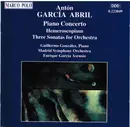 CD - Antón García Abril - Piano Concerto - Hemeroscopium - Three Sonatas for Orchestra