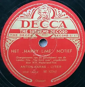 Anton Karas - Het "Harry Lime" Motief / Café Mozart Waltz