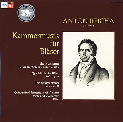 Anton Reicha - Kammermusik Für Bläser