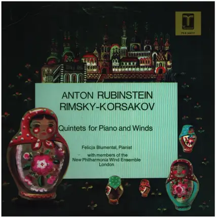 Anton Rubinstein , Nikolai Rimsky-Korsakov - Quintets For Piano and Winds