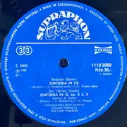 LP - Richter / A. Stamic / J. Stamic / K. Stamic - Sinfonias