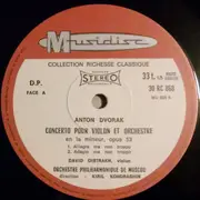 LP - Dvorak (Oistrakh) - Concerto Pour Violon Et Orchestre En La Mineur Op. 53
