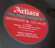 LP - Dvořák - Concerto In B Minor For Cello And Orchestra, Op. 104