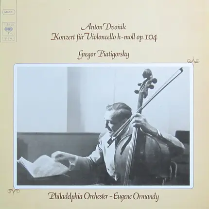 Dvorak - Konzert Für Violoncello H-Moll Op. 104
