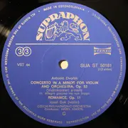 LP - Dvořák - Violin Concerto, Romance For Violin