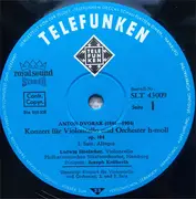 LP - Antonín Dvořák - Ludwig Hoelscher - Joseph Keilberth - Philharmonisches Staatsorchester Hamburg - Violoncello Concerto Op.104
