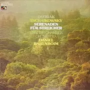 LP - Antonín Dvořák - Pyotr Ilyich Tchaikovsky - Daniel Barenboim - English Chamber Orchestra - Serenaden Und Streicher