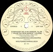 LP - Antonín Dvořák - Philharmonia Orchestra , Wolfgang Sawallisch - New World Symphony / Carnival Overture