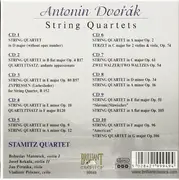 CD-Box - Dvořák / Stamic Quartet - String Quartets (Complete) - Box + Card Sleeves + Booklet