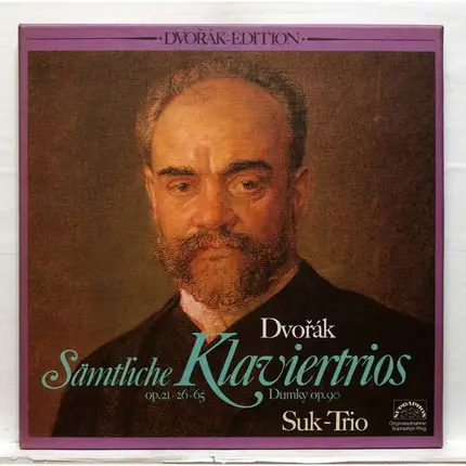 Dvorak - Sämtliche Klaviertrios Op. 21, 26, 65, Dumky Op. 90