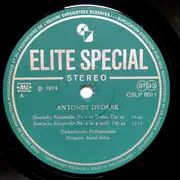 LP - Antonín Dvořák - The Czech Philharmonic Orchestra - Antonín Dvořák
