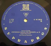 LP - Antonín Dvořák - The Czech Philharmonic Orchestra , Václav Neumann - Symfonické Variace / Scherzo Capriccioso / Nokturno