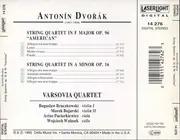 CD - Dvořák - String Quartets Op.16 And Op.96 American