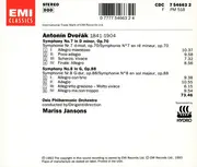 CD - Dvořák - Symphonies 7 & 8