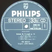 LP - Dvořák / Smetana - Sinfonie Nr. 9 'Aus Der Neuen Welt' / Die Moldau