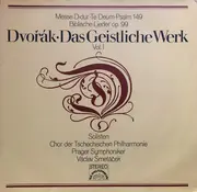 Double LP - Antonín Dvořák , Czech Philharmonic Chorus , The Prague Symphony Orchestra , Václav Smetáček - Das Geistliche Werk Vol. I - Gatefold