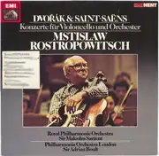 LP - Antonín Dvořák , Camille Saint-Saëns / Mstislav Rostropovich , The Royal Philharmonic Orchestra , S - Konzerte Für Violoncello Und Orchester