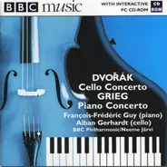 Antonín Dvořák , Edvard Grieg , François-Frédéric Guy , Alban Gerhardt , BBC Philharmonic / Neeme J - Cello Concerto / Piano Concerto