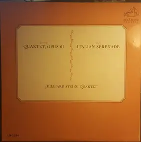 Antonin Dvorak - Quartet, Opus 61 / Italian Serenade